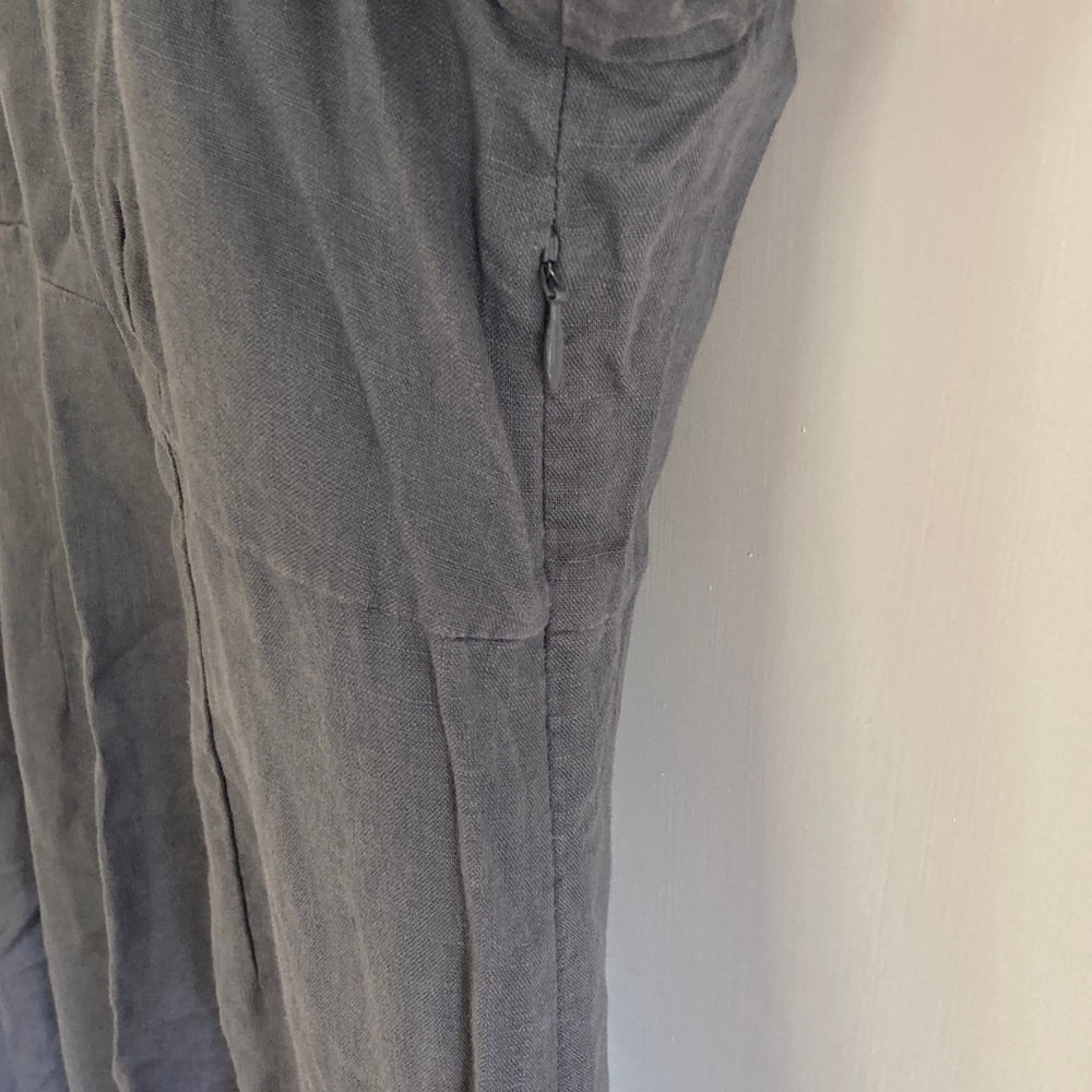 Boden Gray Linen Dress - Picture 5 of 5